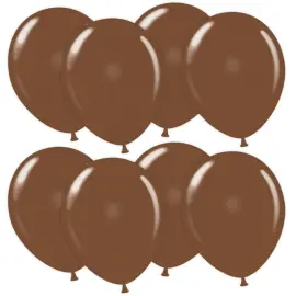 Miniballoner Mocca 100-pak