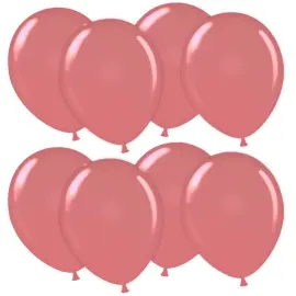 Miniballoner Rosaguld