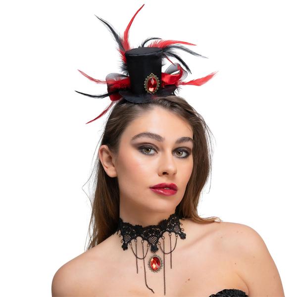 Vampyr Mini Høj Hat & Halskæde