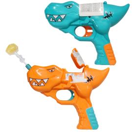 Leget&oslash;jspistol med Slikkepind Dinosaurus