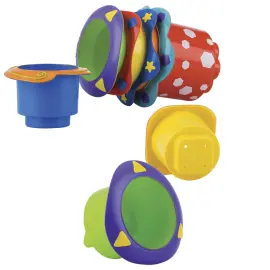 Badelegetøj Stabelbare Kopper 5-pak