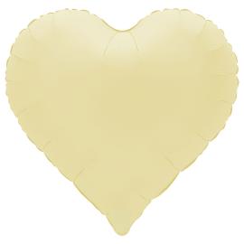Folieballon Hjerte French Butter Mat