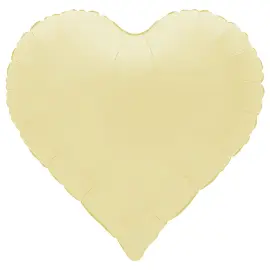 Folieballon Hjerte French Butter Mat