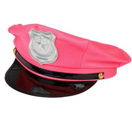 Politihat Neonpink