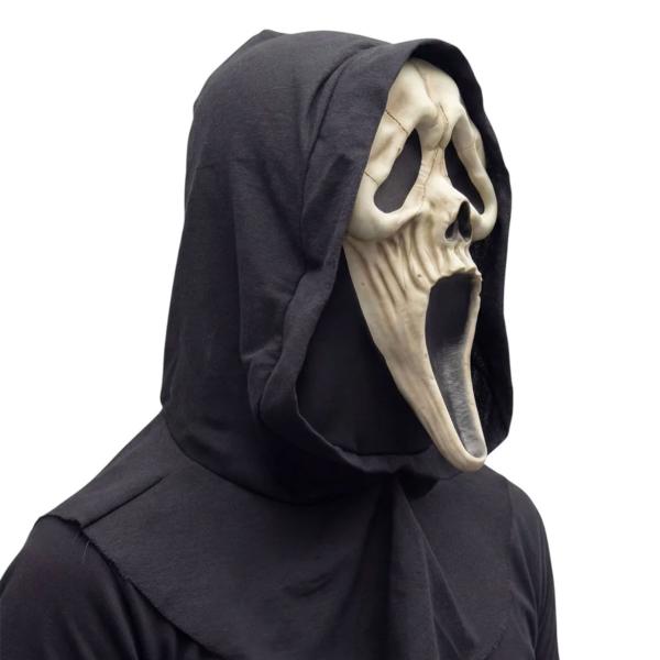 Heldækkende Maske Ghostface Lemanden