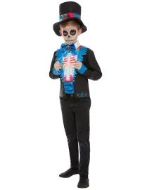 Day of the Dead Børnekostume