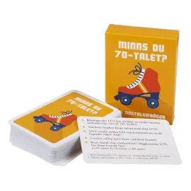 Minns Du 70-Talet? Frågespel Spil