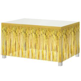 Bordsk&oslash;rt Frynser Guld