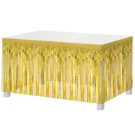 Bordsk&oslash;rt Frynser Guld