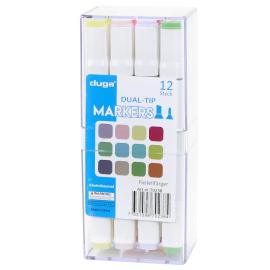 Markeringspenne Pastel 12-pak