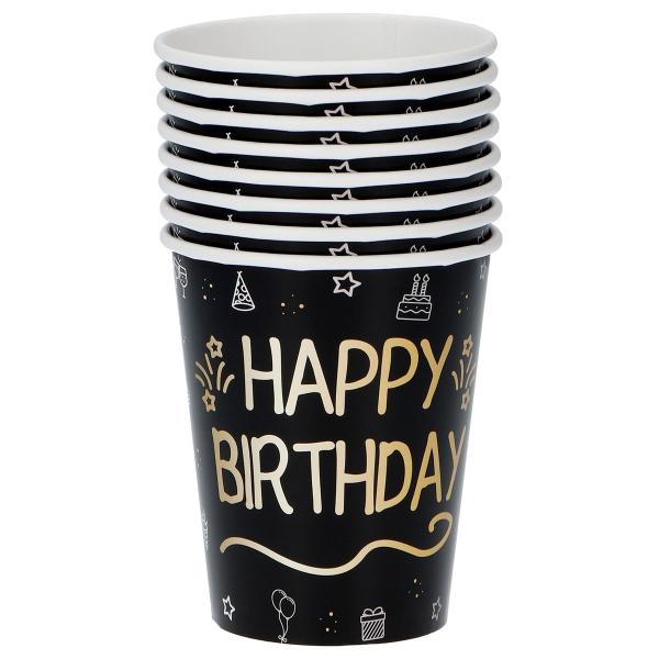 Papkrus Happy Birthday Sort 8-pak