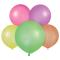 UV Latexballoner Blandede Farver 48 cm