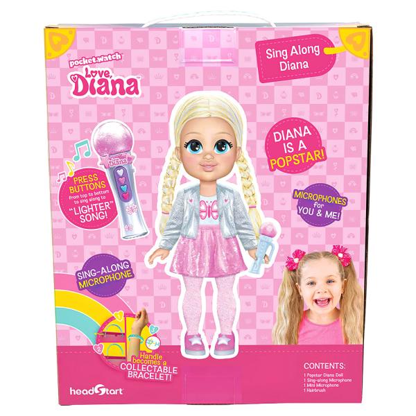 Love Diana Singalong Dukke Popstjerne