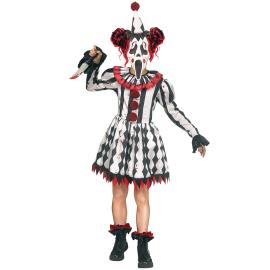 Kostume Ghostface Harlekin B&oslash;rn