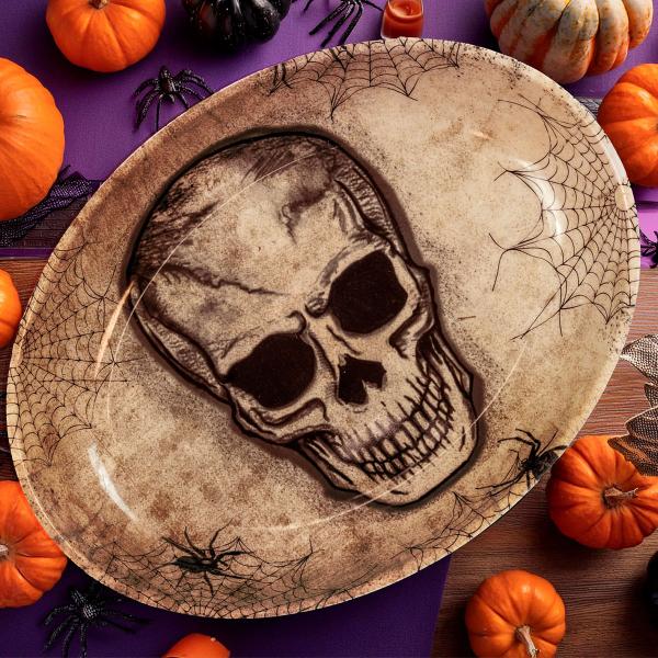 Serveringsskål Dødningehoved