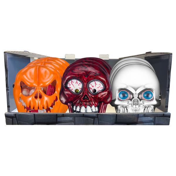 Skeletmaske med Slik 175g