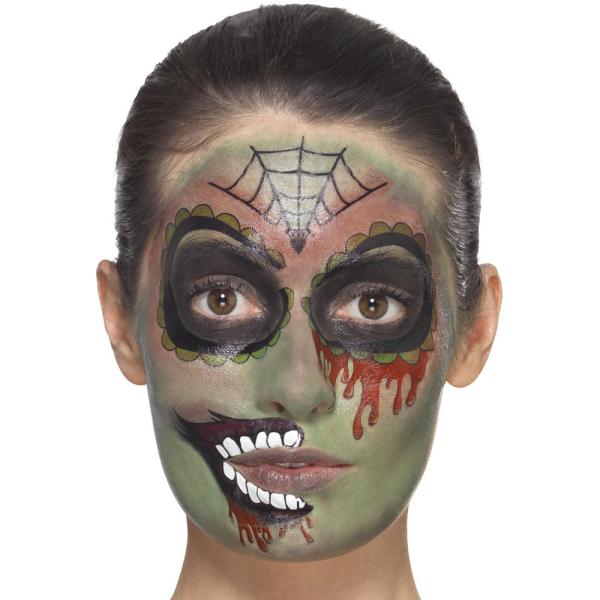 Day of the Dead Zombie Sminke Set