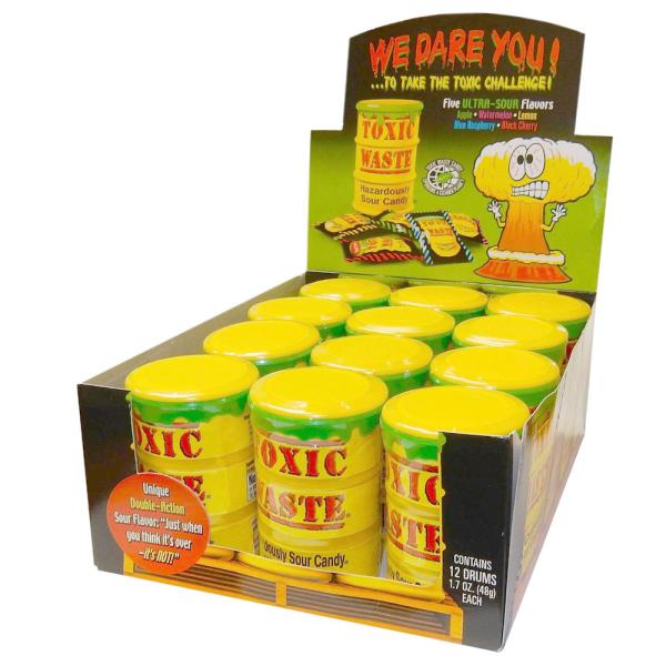 Toxic Waste Yellow Drum