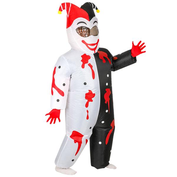 Oppusteligt Kostume Blodig Joker