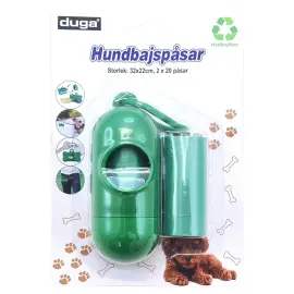 Hundeposeholder med Nedbrydelige Hundeposer