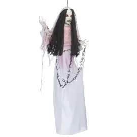 Animeret Skrigende Elvira H&aelig;ngende 120 cm