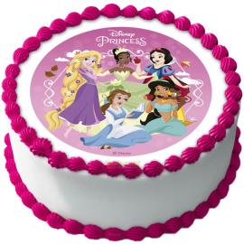 Disney Prinsesser Kageprint A 16 cm