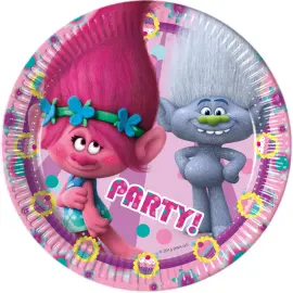 Trolls Tallerkener Sm&aring;