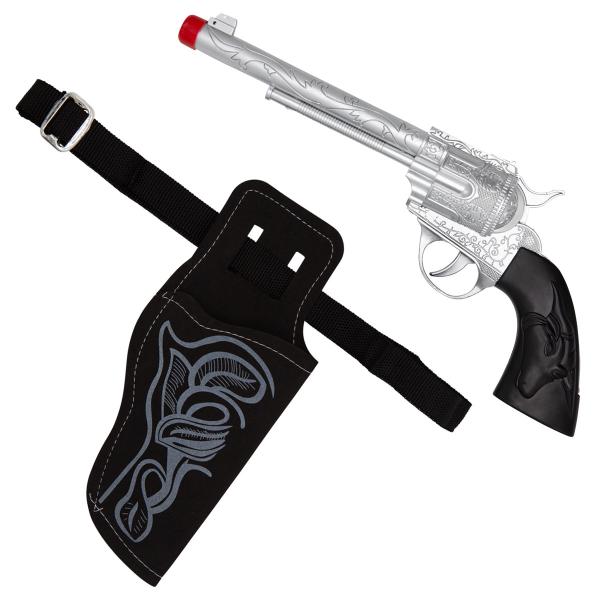 Cowboyrevolver med Hylster
