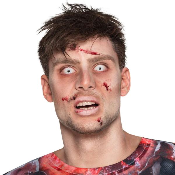 Linser Zombie Hvid