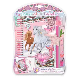 Dagbog med Tilbehør Heste