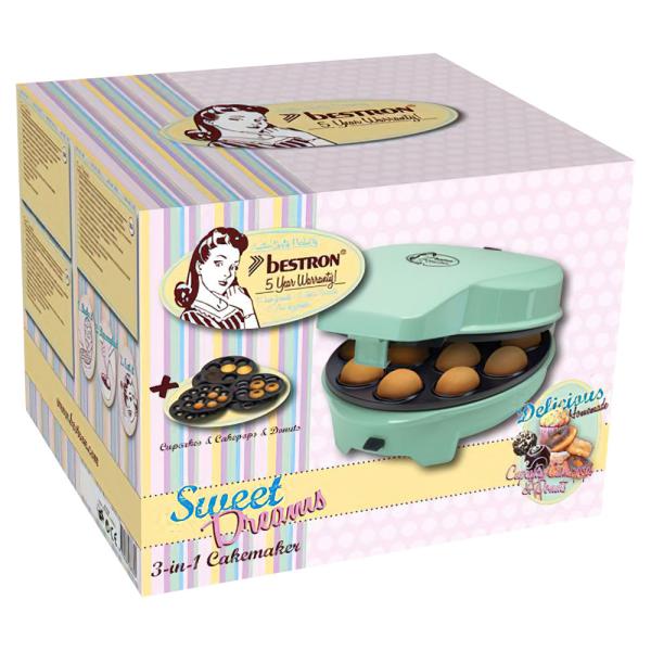 Bestron Sweet Dreams 2-i-1 Cake Maker