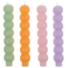 Boble Stearinlys Pastel