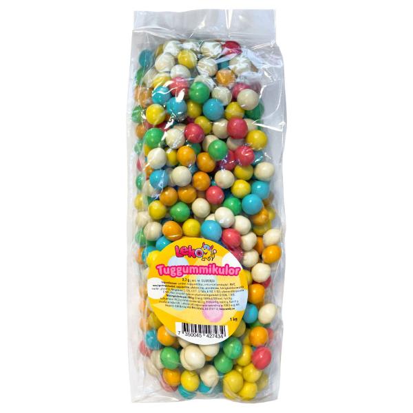 Tyggegummikugler 1 kg