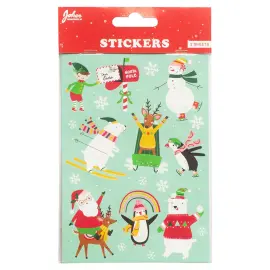 Juleklistermærker Figurer