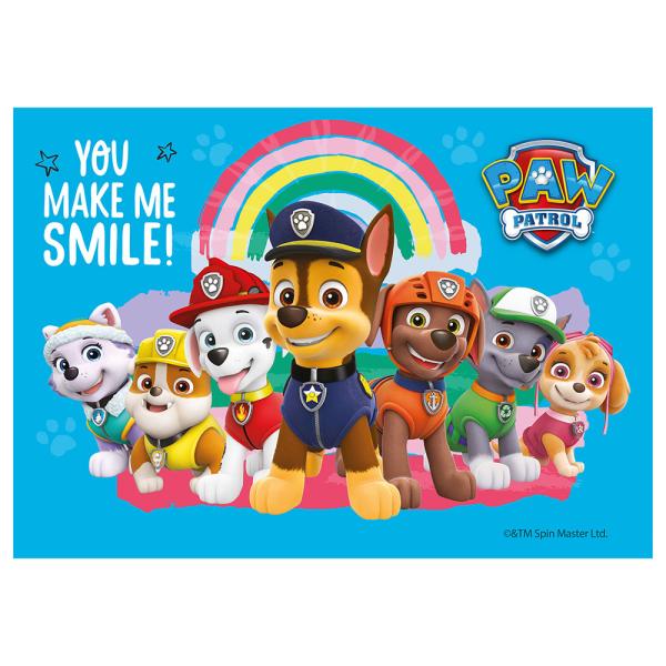 Kagebillede Paw Patrol Firkant