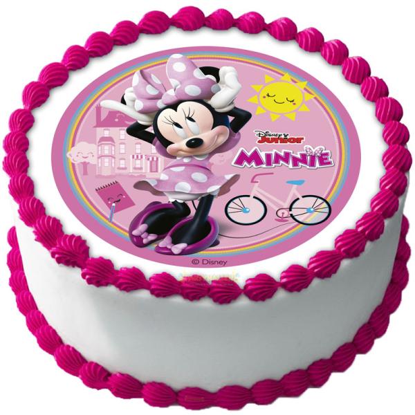 Minnie Mouse Kageprint A 16 cm