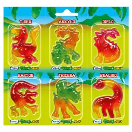 Dino Jelly Gelegodis 6-pak