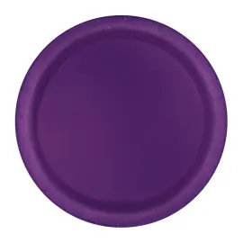 Mørkelilla Tallerkener Små