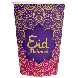 Eid Mubarak Papkrus 21 cl 8-pak