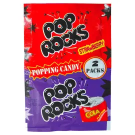 Pop Rocks Popping Slik Jordbær & Cola 2-pak