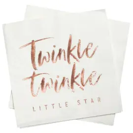 Twinkle Twinkle Lille Stjerne Servietter