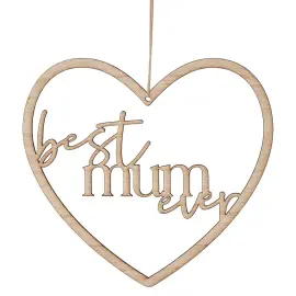 Hængende Hjerte Best Mum Ever