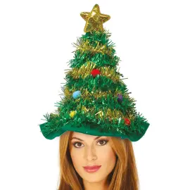 Juletr&aelig;shat med Guldstjerne