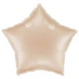 Folieballon Stjerne Californian Gold