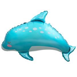 Folieballon Iriserende Delfin