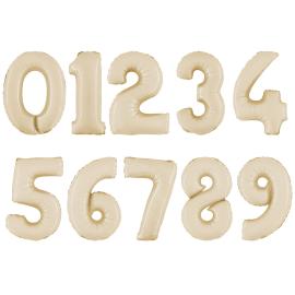 Talballon Satin Creme 31 cm