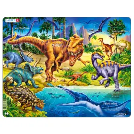 Dinosaur Puslespil 57-Brikker