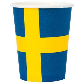 Papkrus Svenske Flag 8-pak