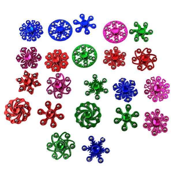 Fidget Spinner Metallisk