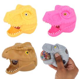 Klemmeleget&oslash;j Dinosaurhoved med Kugler 8 cm